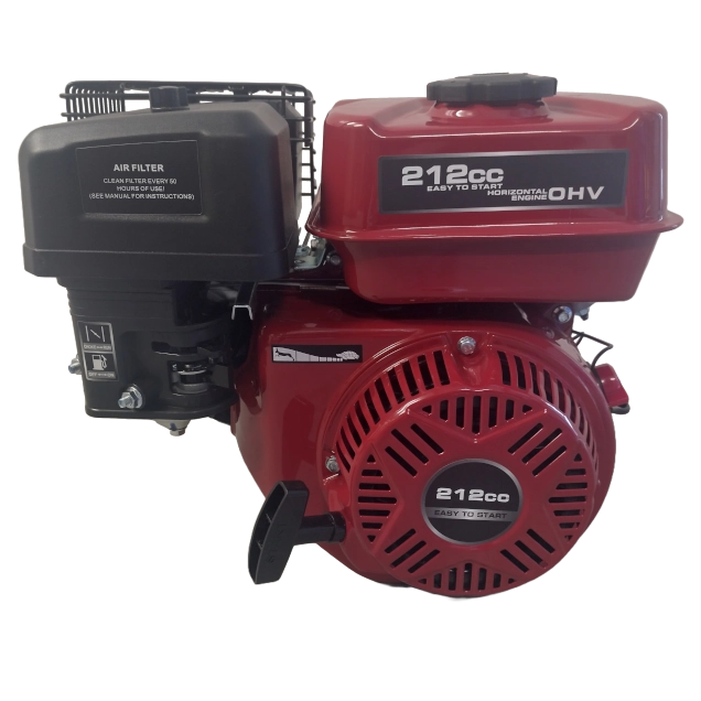 Order a This 7HP engine is suitable for chippers, shredders, tillers and many other items of garden machinery. These engines have fantastic power and have been proven in the UK for 15 years, at 1/3 of the price of a GX Honda! These petrol engines are also fantastic for go-karts, and many other machines for which a small petrol engine is required.

